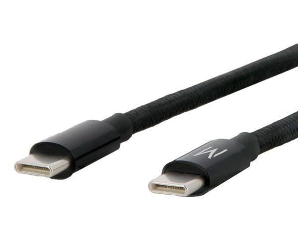 Mobilis 001389, 1 m, USB C, USB C, 0,48 Gbit/s, musta