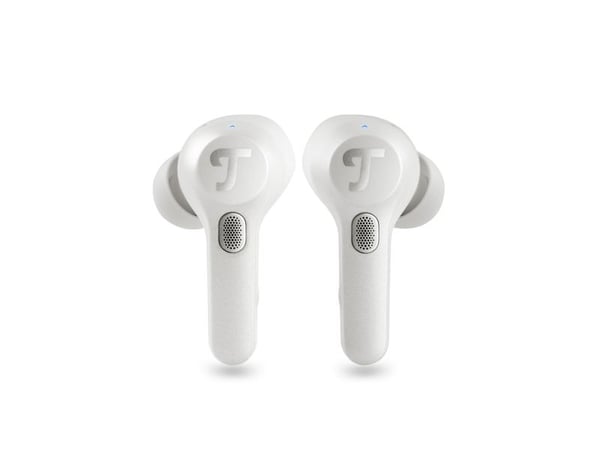 Teufel AIRY TWS PRO - True wireless-hodetelefoner - i øret - Bluetooth - sølvhvit