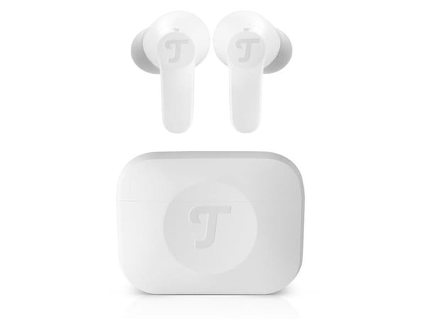 Teufel AIRY TWS 2 ekte trådløse in-ear Bluetooth-øretelefoner hvit (107001396)