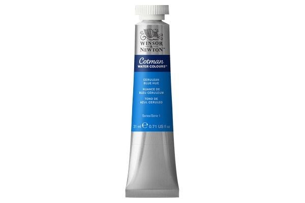 Cotman akvarellmaling 21 ml Cerulean Blue Hue 139