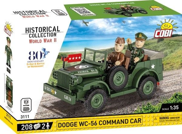 Cobi byggklossar Dodge WC-56 Command Car