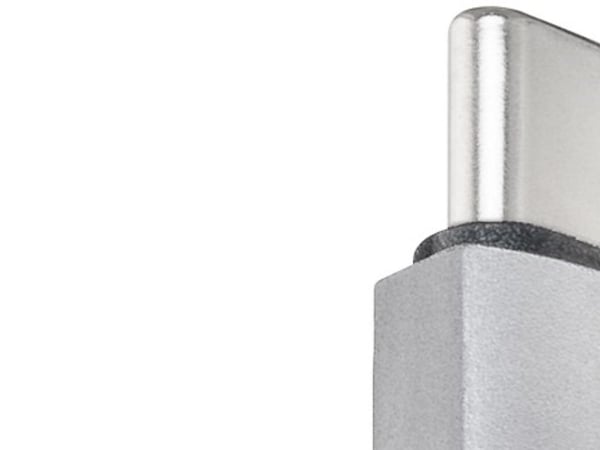 Goobay 74444, USB-C, USB-C, Sølv