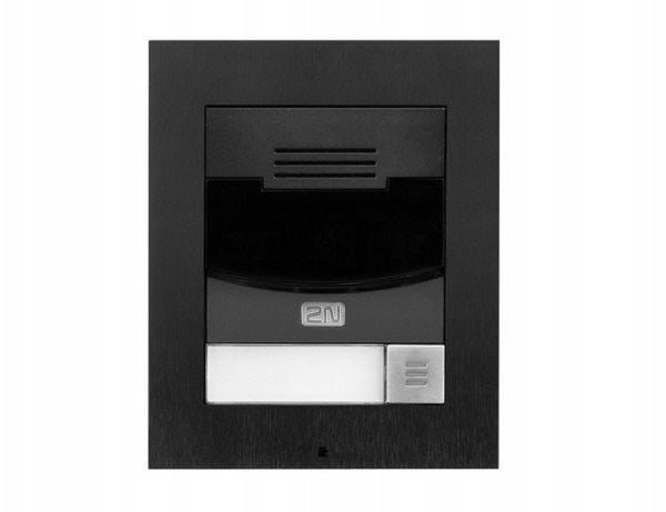2N IP Solo - IP-intercomstasjon - kablet - 10/100 Ethernet - svart