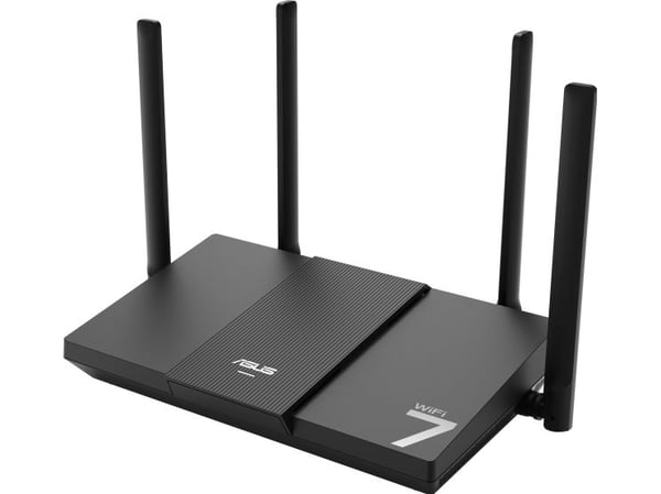 ASUS TEK COMPUTER, Ethernet/bredbåndsforbindelse, Sort, Frittstående router