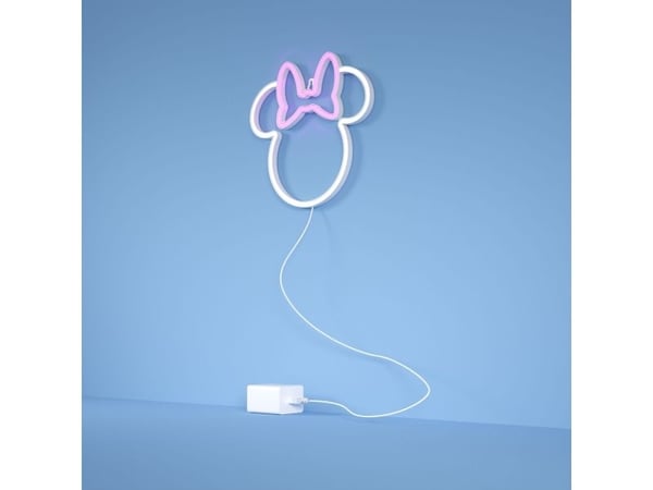 Taklampe Yellowpop Neon Yellow Disney Mini Minnie Ears i neongult