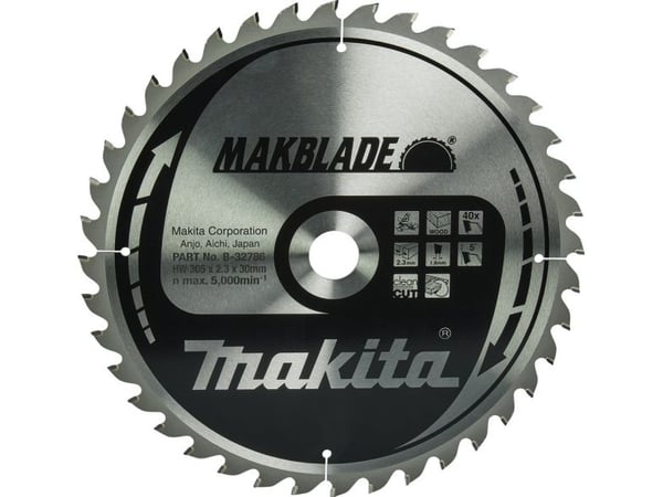 MAKITA SIRKELSAG 305x30x 40z