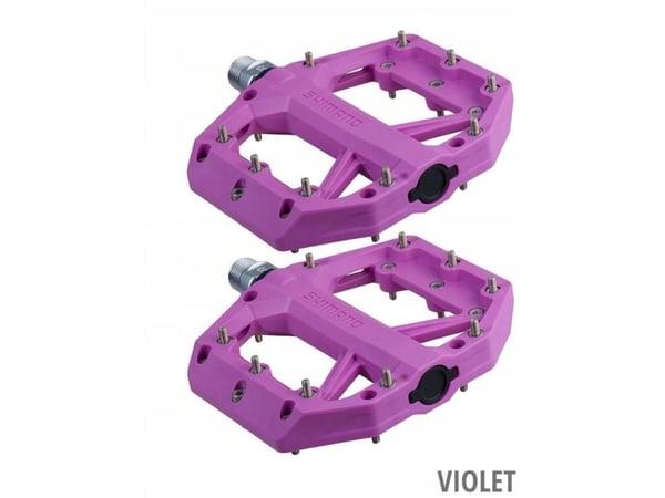 Shimano PD-GR400 flate pedaler, lilla
