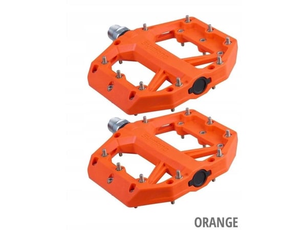 Shimano PD-GR400 platta pedaler, orange