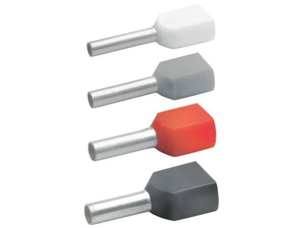 Klauke 8688 Kaksoiskaapelikengät 0,34 mm² Osittain eristetty turkoosi 1000 kpl