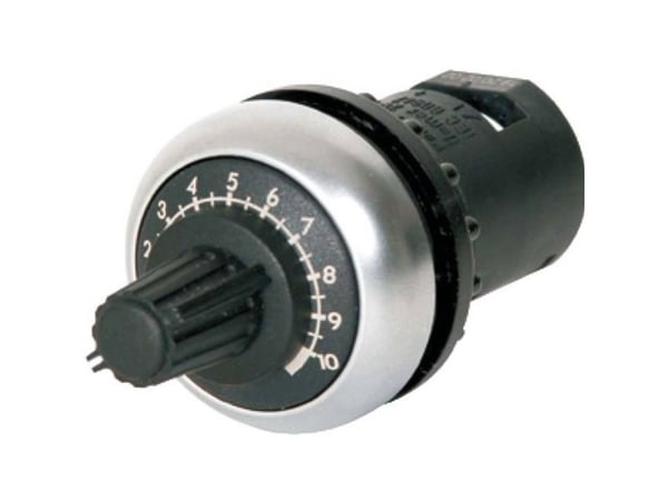 Eaton M22S-R10K, Sort, 10000 ohm (O), 4000 V, -25 - 70 °C
