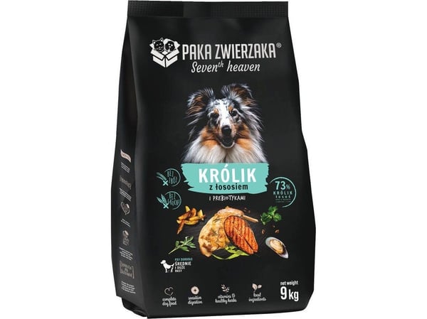 Paka Zwierzaka Paka Zwierzaka Paka Zwierzaka 9kg Seitsemäs taivas-kani lohen kanssa 9kg