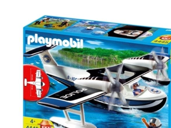 Playmobil hahmo City Action 4445 Poliisi kantosiipialus