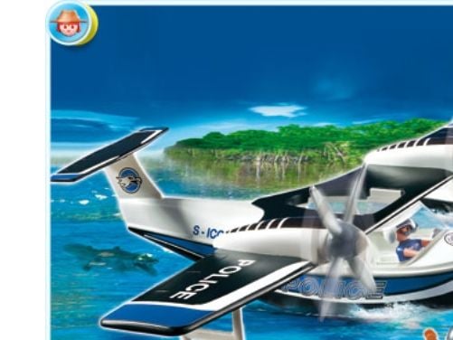 Playmobil hahmo City Action 4445 Poliisi kantosiipialus
