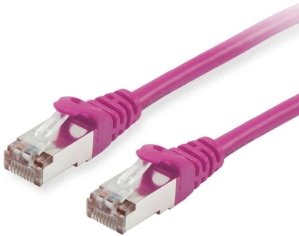 Equip 615557, 50 m, Cat6, S/FTP (S-STP), RJ-45, RJ-45, Lilla