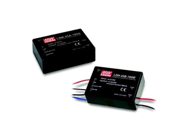 MEAN WELL LDH-45A-1050DA, 45 W, 1,05 A, 43 V, 53 mm, 75 mm, 22,7 mm