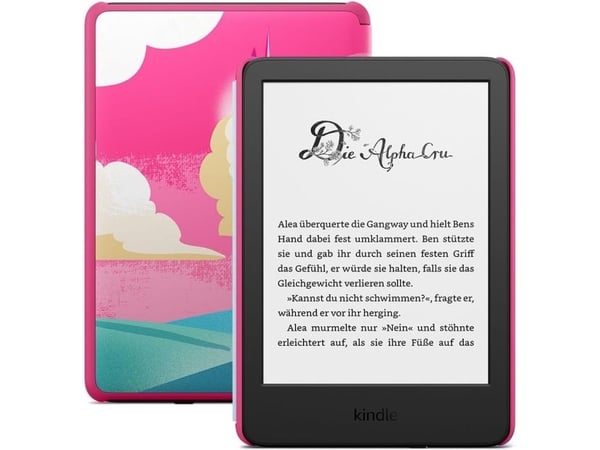 Amazon Kindle Kids Edition - eBook-leser - 16 GB - 6" monokrom E Ink - berøringsskjerm - svart