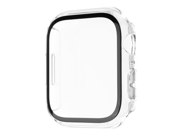 Fast Fast | BYGGET | Apple | Klokke 44mm | Polykarbonat | Fjern | Full ramme dekning; Avrundede kanter; 100 % gjennomsiktig | Skjermbeskytter