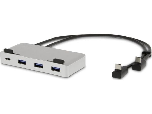 LMP 19095, Koblet med ledninger (ikke trådløs), USB 3.2 Gen 1 (3.1 Gen 1) Type-C, 85 W, 10,100,1000 Mbit/s, Sølv, 5 Gbit/s