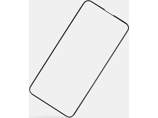 Herdet glass med svarte kanter (ramlevennlig) for iPhone 15 Pro Max