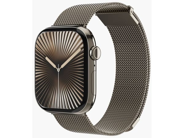 Vonmählen Milanese Loop 2, Klokkereim, Apple, Watch, Rustfritt stål, 44/45/46/49 mm