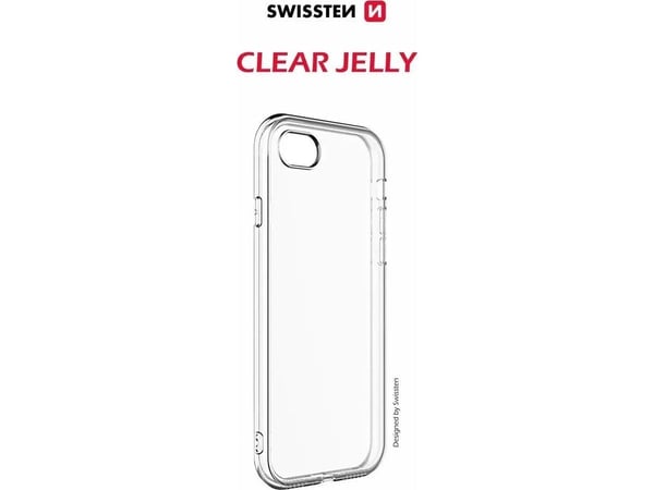 Swissten Clear Jelly-etui for IPhone 14 Pro Max, gjennomsiktig