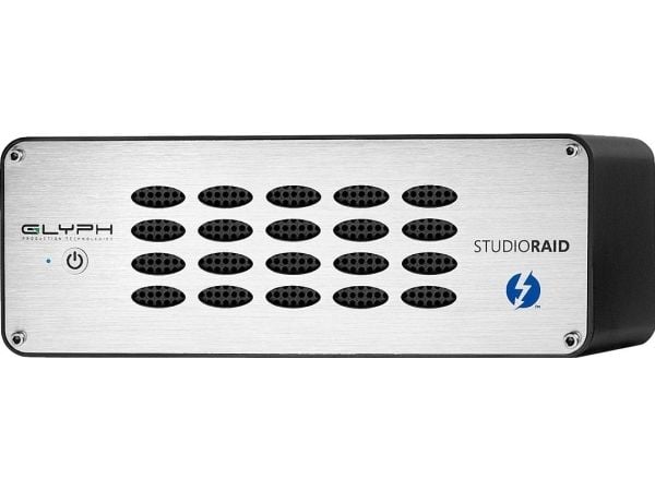 Glyph 8 TB Studio RAID -levyjoukko, 7200RPM, 2x Thunderbolt 2, USB 3.0