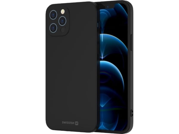 Deklas Swissten Soft Joy Case til iPhone 16 Juodas