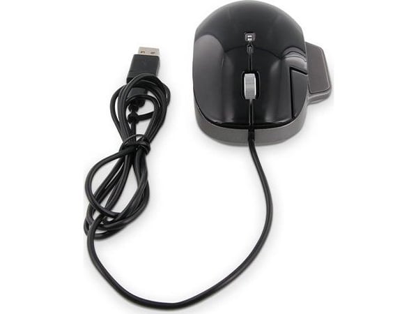 LMP Elite Pro, Oikeakätinen, Optinen, USB Type-C, 6400 DPI, musta