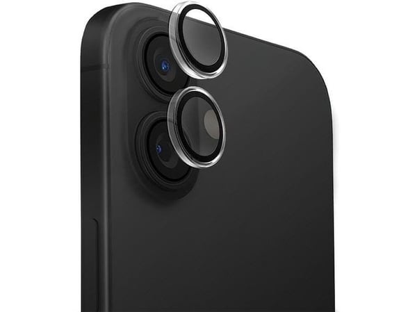 UNIQ Optix Clear Camera Lens Protector iPhone 16 6,1" / 16 Plus 6,7" krystallklart kameralinseglass med applikator