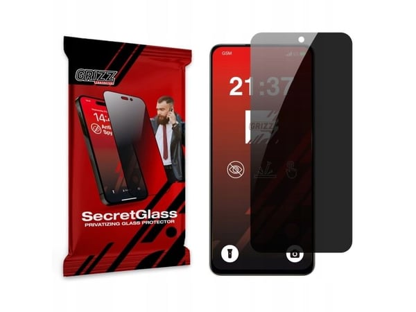 GrizzGlass personvern-skjermglass SecretGlass til Realme Narzo 80x