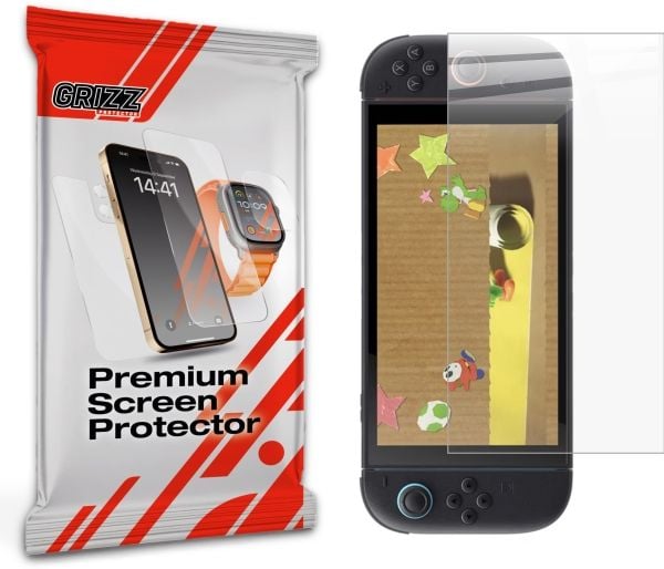 GrizzGlass CeramicFilm for Nintendo Switch 2