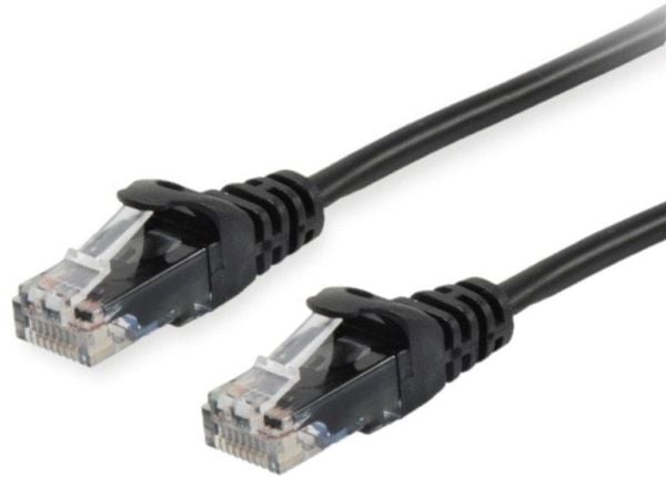 Equip 625494, 1,5 m, Cat6, U/UTP (UTP), RJ-45, RJ-45, Sort