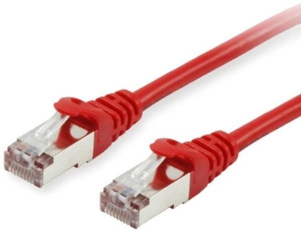 Equip 615521, 0,15 m, Cat6, S/FTP (S-STP), RJ-45, RJ-45, Rød