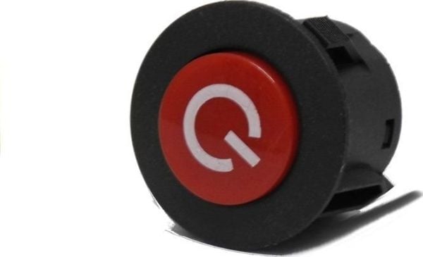 Lean trykknapp strømbryter on/off til bil batteri 26 mm