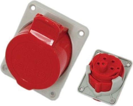 Tarel Eristetty kuluttajapistoke 16A 400V 3P+Z IP44 ruuviliittimet (114)
