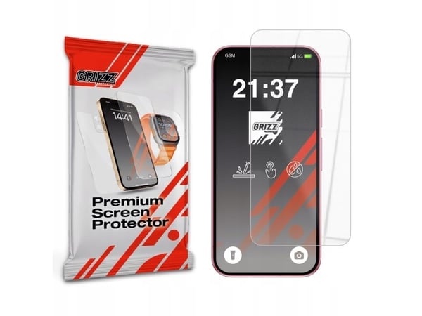 GrizzGlass HybridGlass skjermbeskytter til Google Pixel 9a