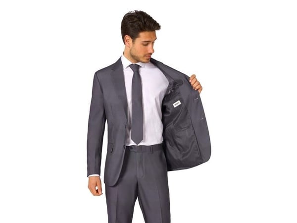 Mörgrå kostym OppoSuits