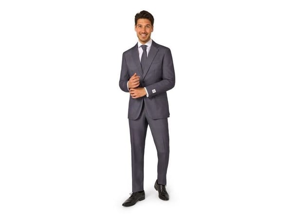 Mörkgrå kostym OppoSuits