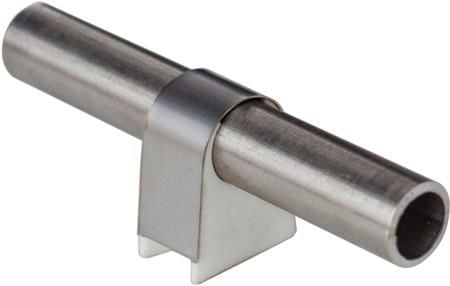 rørbærer 2CLICK ø18x16mm lav Til ø18mm rør. 16 mm afstand til væg.