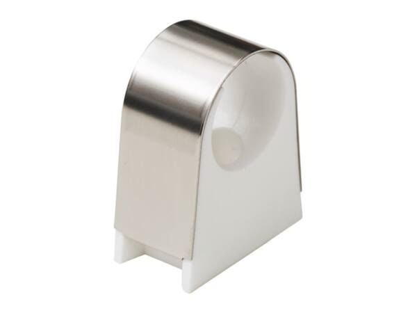 Rørbærer 2CLICK ø20x16mm lav - stål/POM