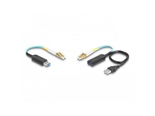 Delock - USB-jatkojohto - vastaanotin - jopa 100 m:iin asti