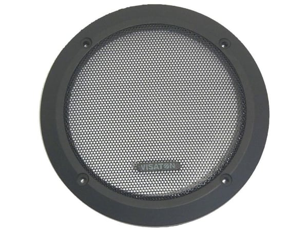 Visaton GRILLE 16 RS, Hård grill, Svart, Metall, Rund