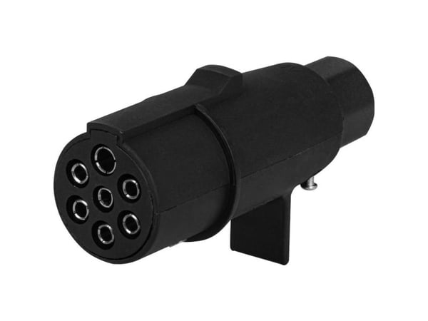 SecoRüt EP021 tilhengerplugg [tilhengeruttak 7-polet type N - åpne kabelender] plast