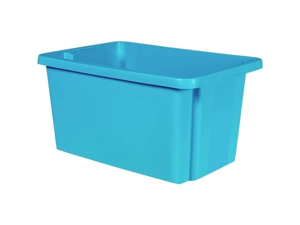Curver roterende stabeloppbevaringsboks ESSENTIALS 45L, blå 1 stk