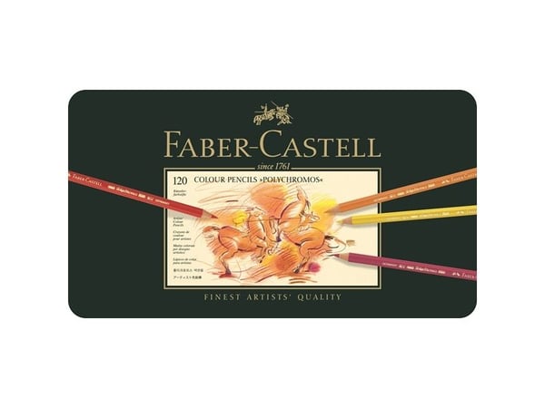 Faber-Castell 110011, Vihreä, Puu, Multi, 120 kpl