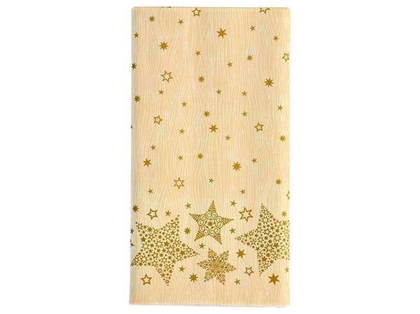 Papstar 88668, Rektangulär, Gräddfärgad, Cellulosa, Bordsduk, Christmas pattern, 180 x 120 cm