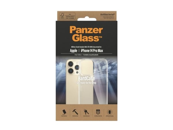 PanzerGlass HardCase, Suojus, Apple, Apple - iPhone 14 Pro Max, 17 cm (6.7"), Läpinäkyvä