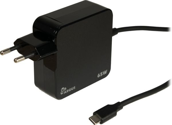 Inter-Tech PD-2065 - Strömadapter - 65 Watt - 3.25 A - PD 3.0 (USB-C)