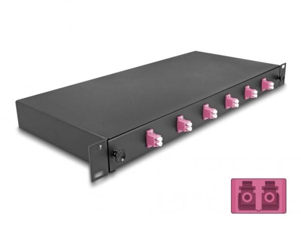 DeLOCK 66999, Musta, Metalli, 482 mm, 220 mm, 44 mm