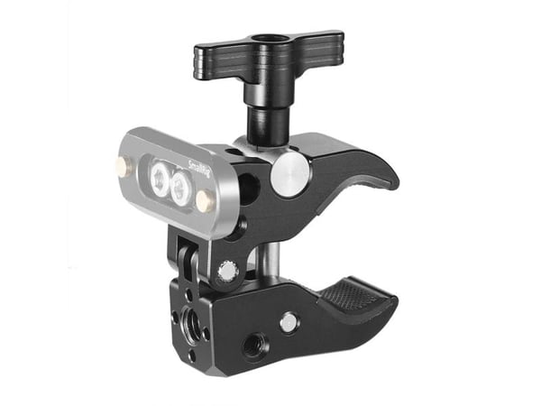 SmallRig 2220, Monteringsklemme, Sort, Aluminium, Rustfritt stål, 2,5 kg, 1/4", 20 mm